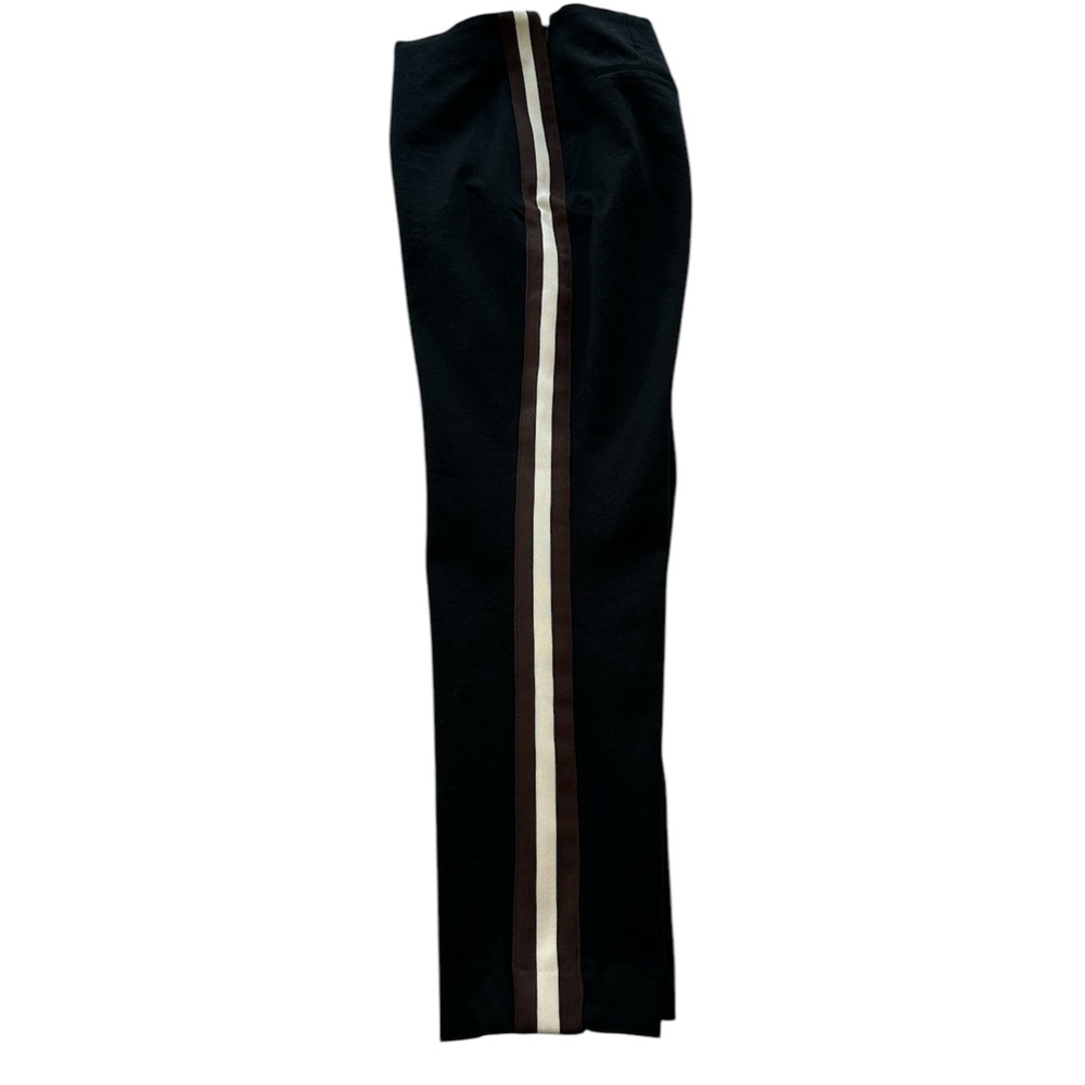 A New Day Pants High Rise Skinny Stretch Black Tuxedo Stripe Women’s Size 12 - Picture 4 of 13